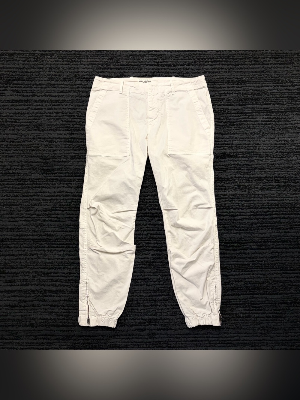 Nili Lotan Cropped Military Tapered Pants